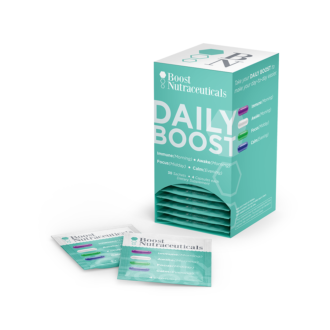Boost Nutraceuticals box packaging
