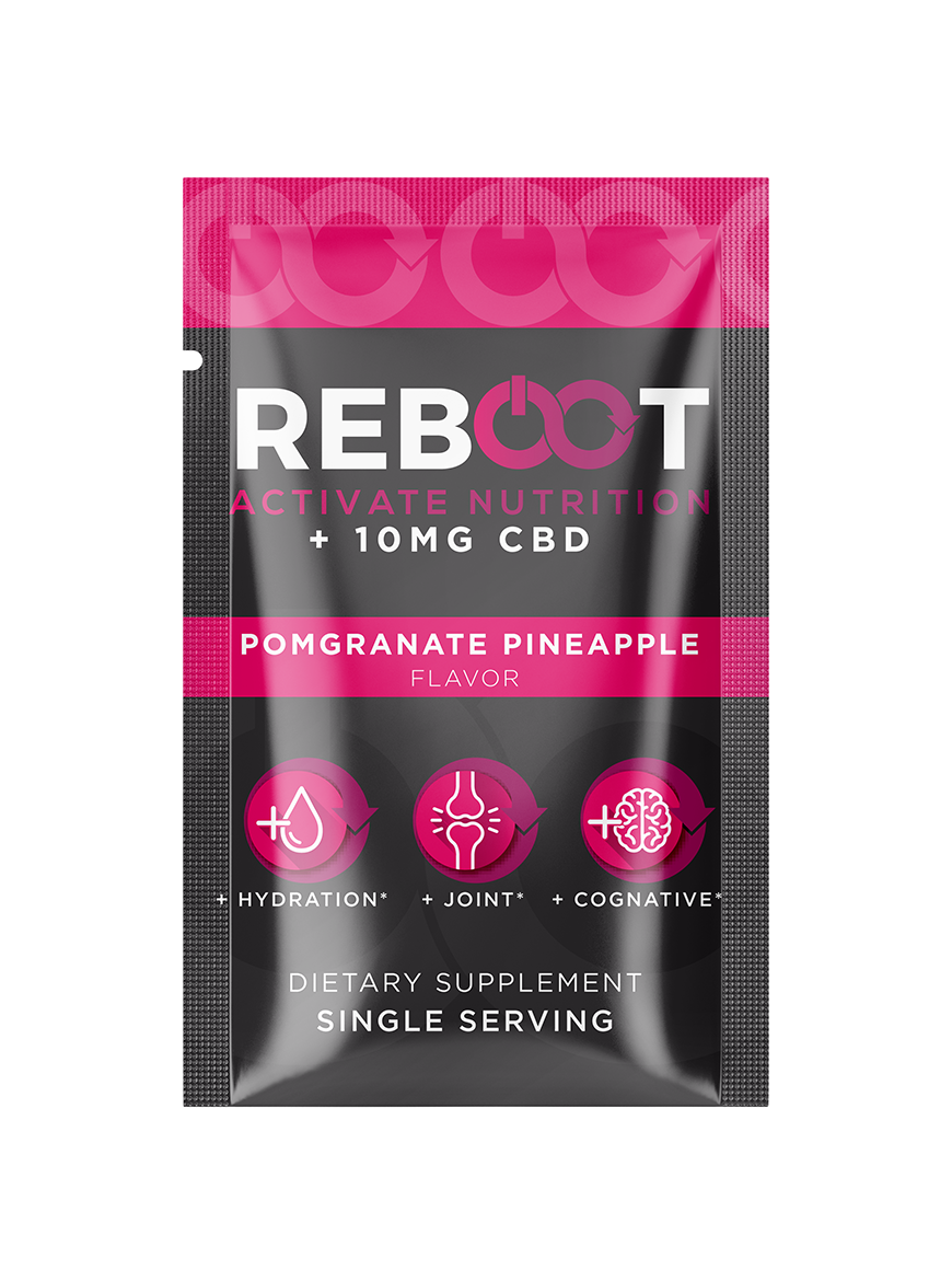 Reboot Activate sachet packaging