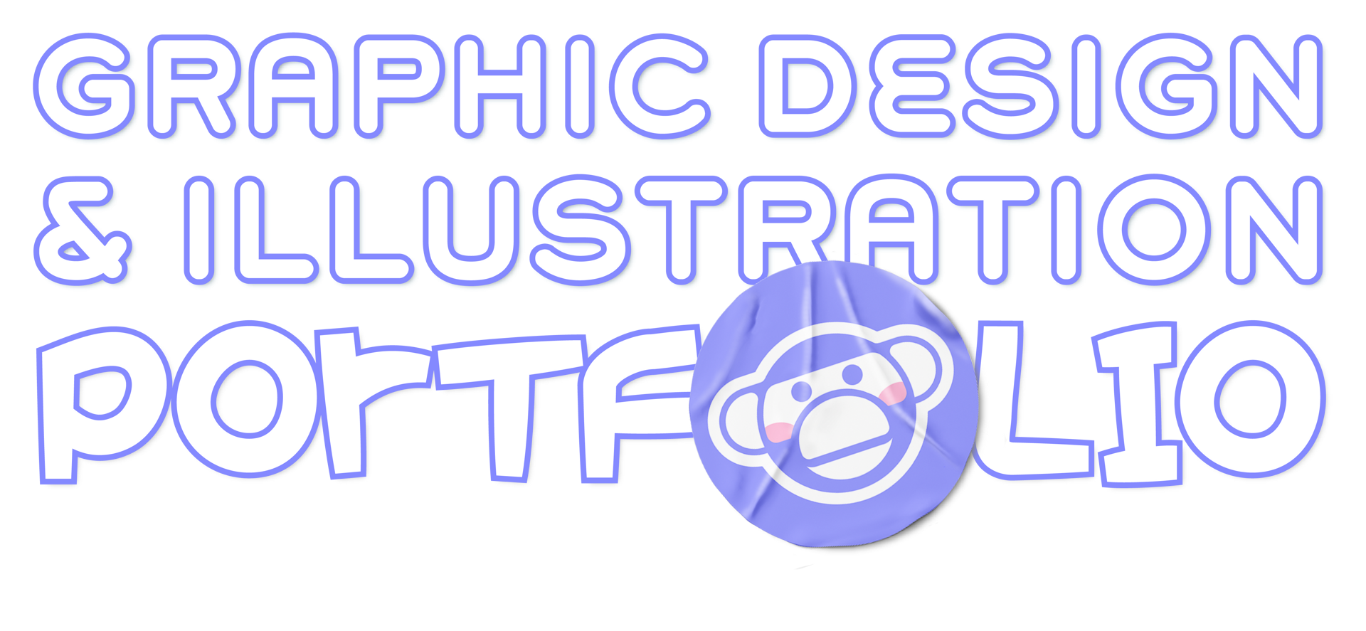 Graphical image of the page's title graphic design and illustration portfolio